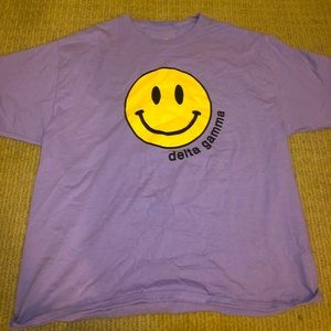 Delta Gamma Smile T-Shirt Worn Once